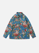 Vintage Full Flowers Shacket