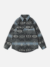 Vintage Lashing Colors Shacket