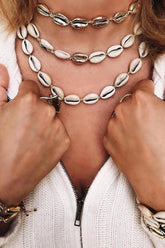 Collar de conchas