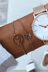 Pulsera de capas de cocotero