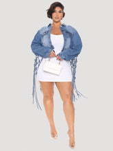 Traumfänger-Jeansjacke