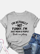 En realidad no soy gracioso