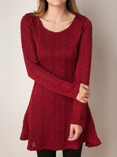 Rundhals-Strickpullover