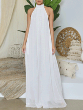 Mono de gasa con cuello halter