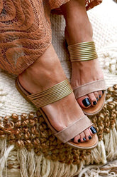 Vielseitiger flacher Slipper