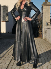 PU Zipper Design Coat