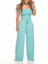 Monos de pierna ancha sin tirantes