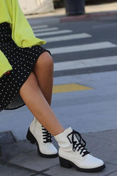 Botas Martin con cordones y tacón grueso