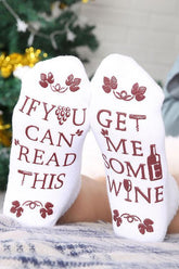 Consígueme un calcetín de vino