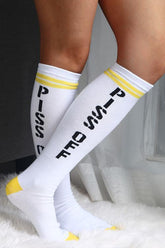 PISS OFF Warme Socken