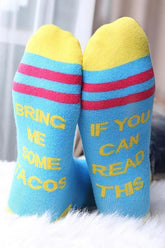 Bring mir ein paar Tacos-Socken