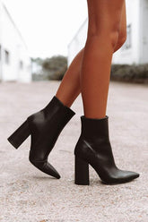 Point Toe High Heel Boots