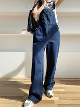 Vintage Wash Pocket Denim Overall