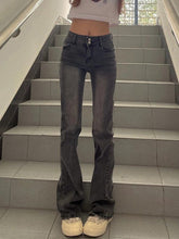 Vintage Ankle Flare Skinny Jeans