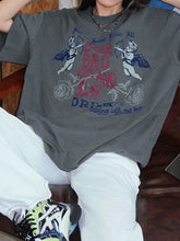 Gothic Devil Logo Kurzarm-T-Shirt