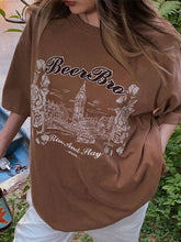 Kurzärmliges T-Shirt mit Motiv