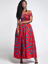 Trägerkleid mit Print