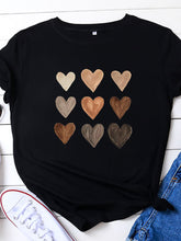 Camiseta de corazón