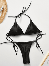 Basic Neckholder-Bikini-Set