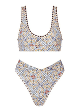 Bikini-Set mit ethnischem Print