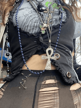 Top de corsé con ribete de volantes