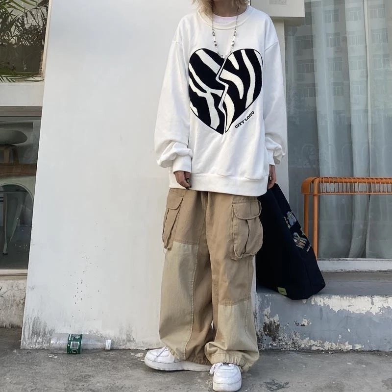 Vintage Two-Tone Cargo Pants