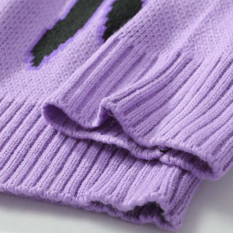Purple Flame Sweatshirt