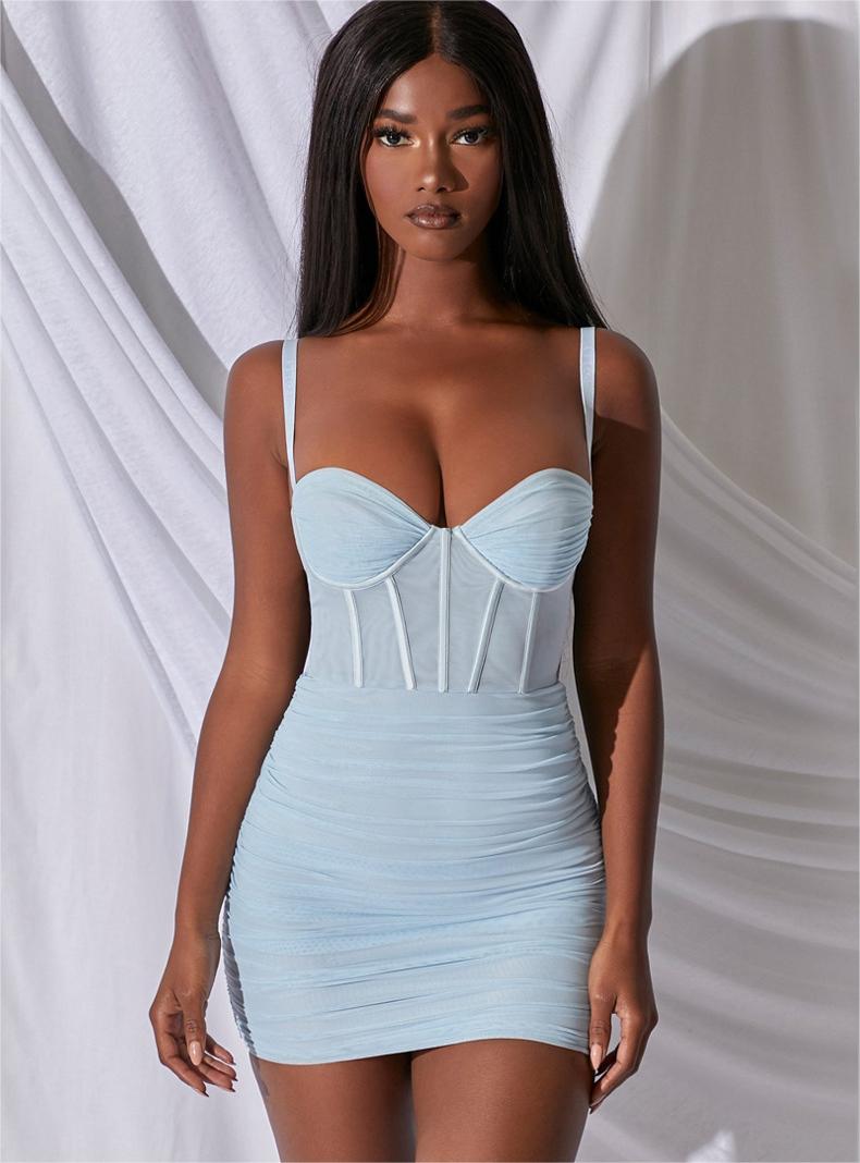 Y2K Bodycon Slip Mini Dress Omcne Y2K Bodycon Slip Mini Dress Omcne