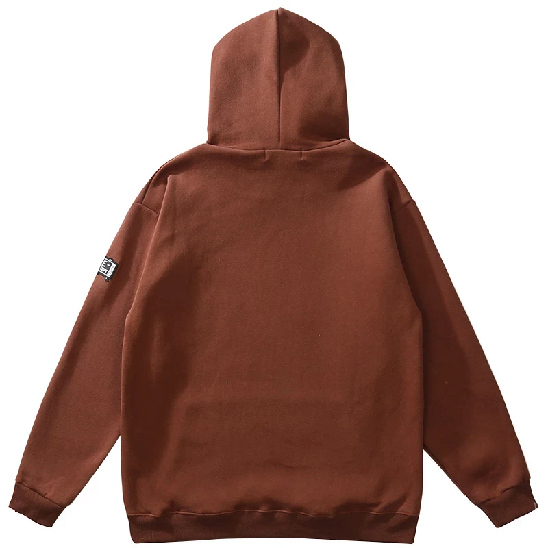 Sudadera con capucha "Esqueleto que llueva" 