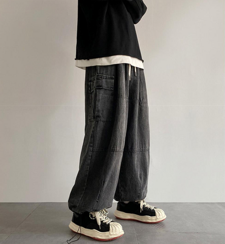 Vintage Baggy Cargo Jeans