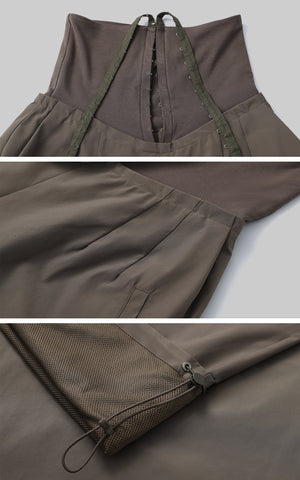 Zipped Hooded Sweatshirt Jacket