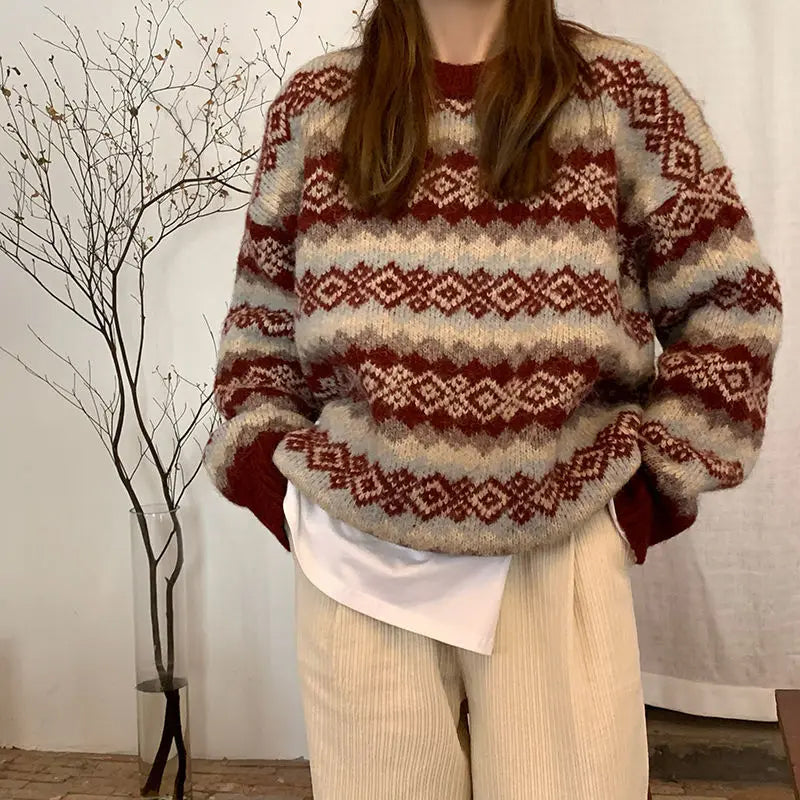 Vintage Classic Soft Christmas Sweater