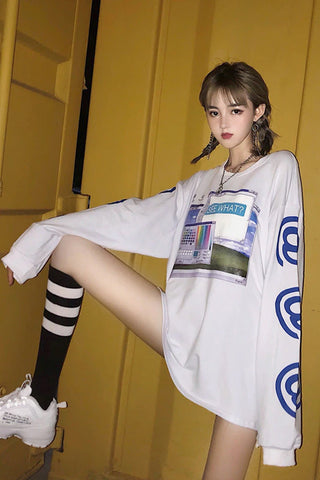 See What Windows Paint Long Sleeve Shirt