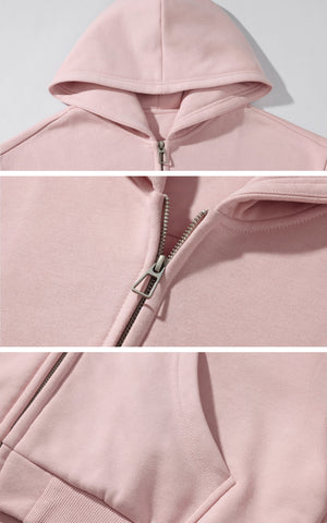 Oversized Hoodie Vest Sweatpants Set