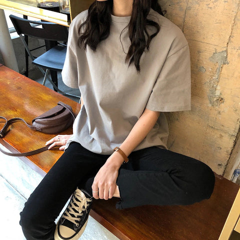 Retro Natural Colors Loose Shirt