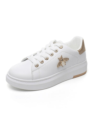 Women Sneakers Fashion Breathable PU Leather