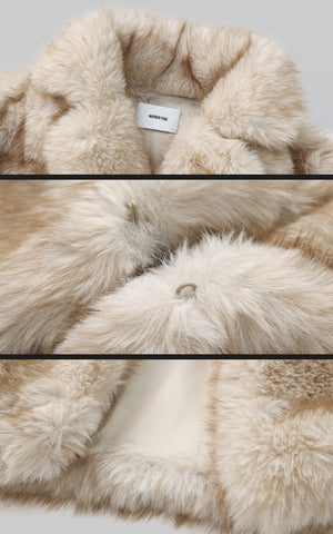 Faux Fur Oversized Coat