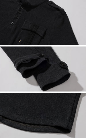 Slim Fit Hooded Long Sleeve Top with Pocket and Metal Eyelet Detail