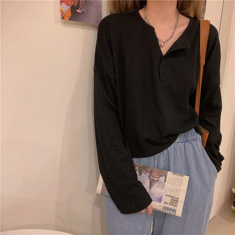 Long Sleeve Stylish Simple Shirt