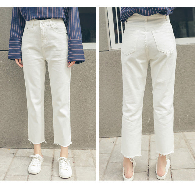 Jeans (White - Black - Blue)