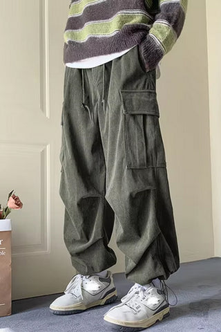 Loose Casual Jogger Corduroy Sweatpants