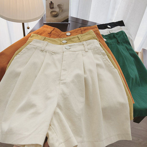 Solid Candy Colors Summer Shorts