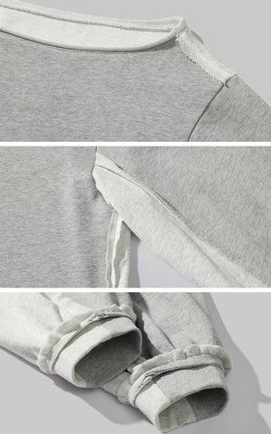 Layered Mini Skirt with Contrast Drawstring Waist and Sporty Cotton Shorts