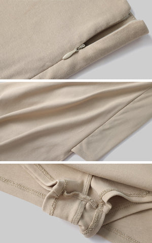 Asymmetrical vest with skirt & pleated skirt set