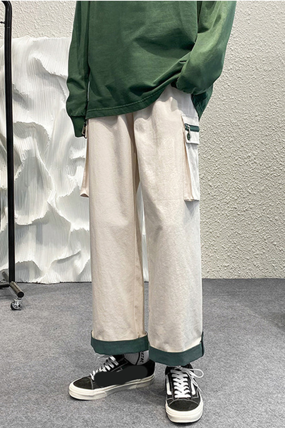 Loose Two Colors Tone Hip Hop Pants