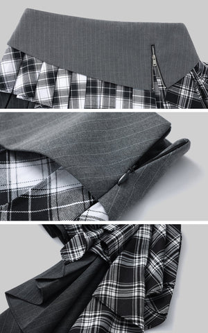Asymmetrical Layered Skirt