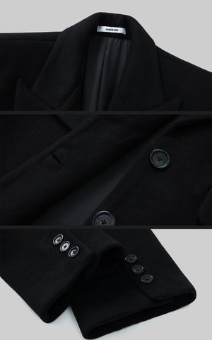 Oversized Wool Coat - Classic Longline Silhouette