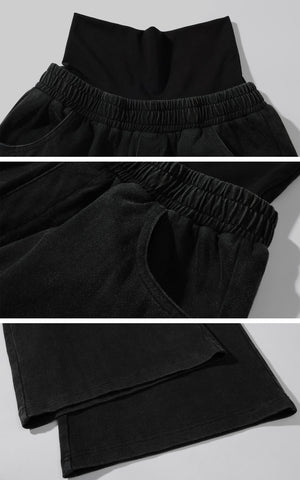 Rupture-Waist Oversized Cargo Pants