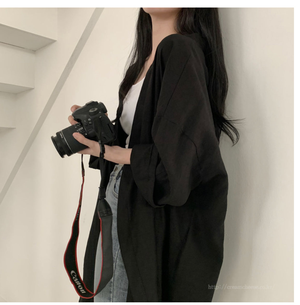 Loose Long Oversize Cardigan Blouse Shirt