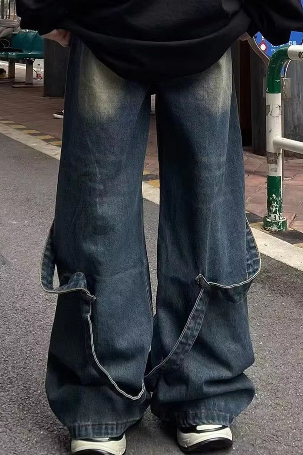 Loose Hip Hop Punk Retro Jeans Pants